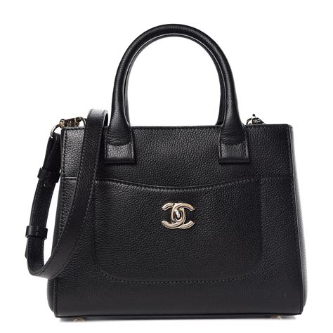 CHANEL Grained Calfskin Mini Neo Executive 